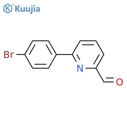 6-(4-Bromophenyl)picolinaldehyde structure
