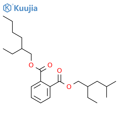 2-Ethylhexyl 2-ethyl-4-methylpentyl benzene-1,2-dicarboxylate structure