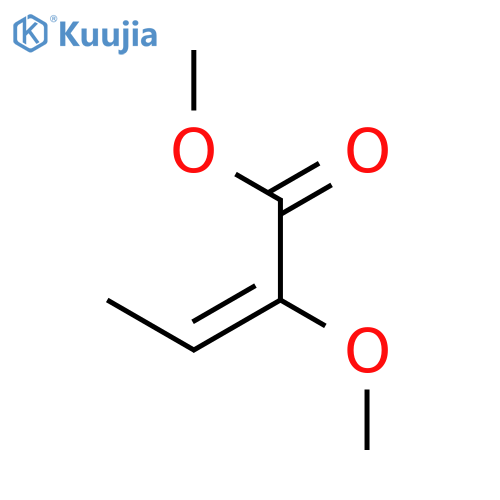 methyl 2-methoxybut-2-enoate structure