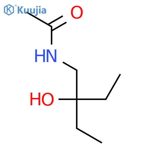 ACETAMIDE, N-(2-ETHYL-2-HYDROXYBUTYL)- structure