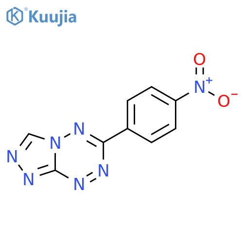1,2,4-Triazolo[4,3-b][1,2,4,5]tetrazine, 6-(4-nitrophenyl)- structure