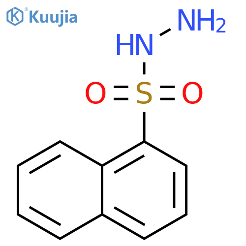 1-Naphthalenesulfonicacid, hydrazide structure
