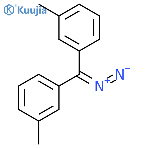 Benzene, 1,1'-(diazomethylene)bis[3-methyl- structure