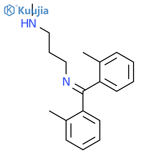 1,3-PROPANEDIAMINE, N-[BIS(2-METHYLPHENYL)METHYLENE]-N'-METHYL- structure