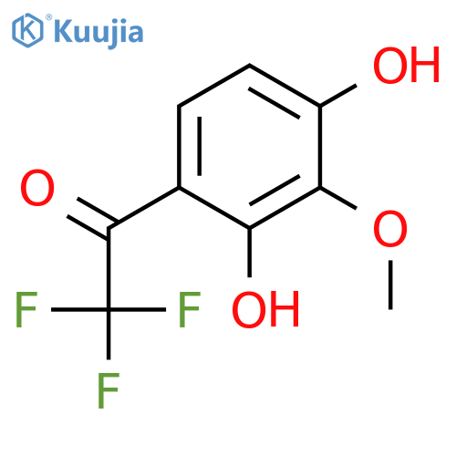 ETHANONE, 1-(2,4-DIHYDROXY-3-METHOXYPHENYL)-2,2,2-TRIFLUORO- structure