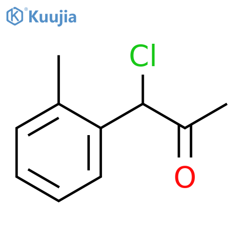 2-PROPANONE, 1-CHLORO-1-(2-METHYLPHENYL)- structure