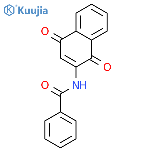 2-Benzamido-1,4-naphthoquinone structure