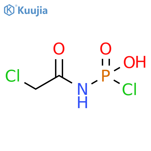 PHOSPHORAMIDOCHLORIDIC ACID, (CHLOROACETYL)- structure