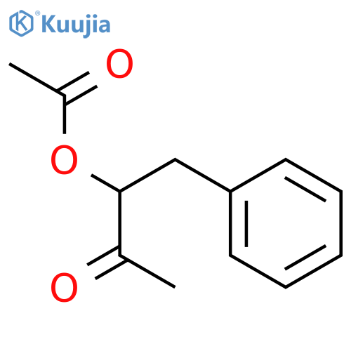 2-Butanone, 3-(acetyloxy)-4-phenyl- structure