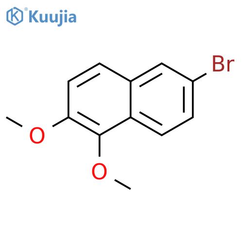 6-Bromo-1,2-dimethoxynaphthalene structure