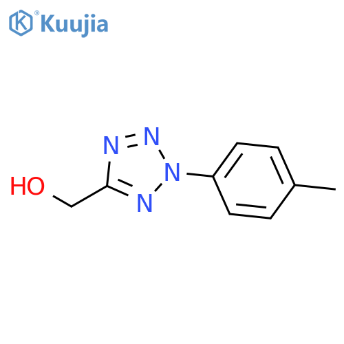 2H-Tetrazole-5-methanol, 2-(4-methylphenyl)- structure