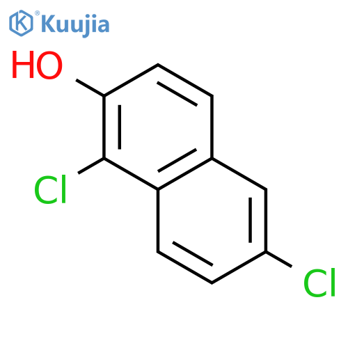 2-Naphthalenol, 1,6-dichloro- structure