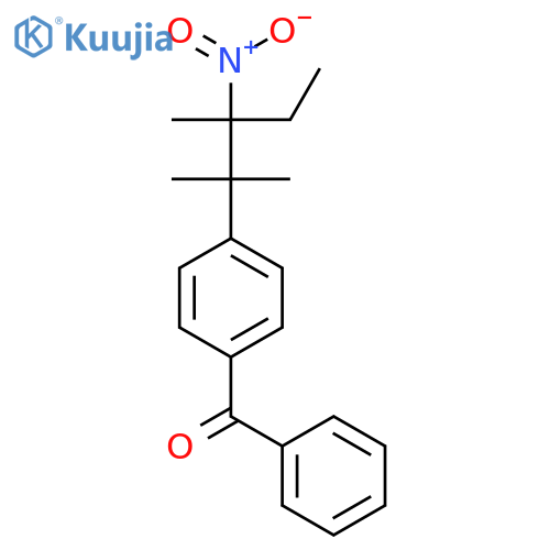 4-(2-Nitro-1,1,2-trimethylbutyl)benzophenone structure