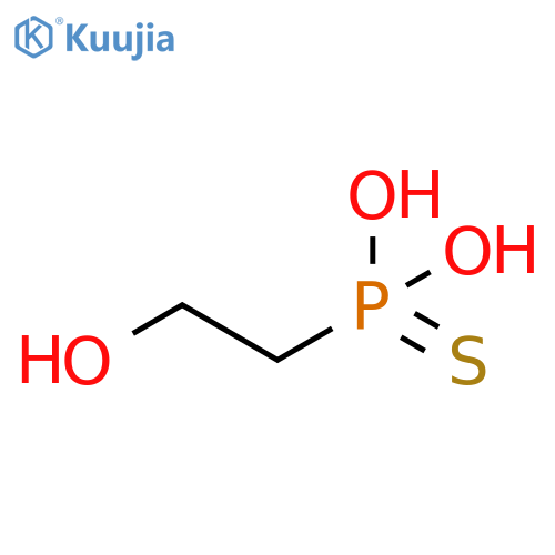 Phosphonothioic acid, (2-hydroxyethyl)- structure