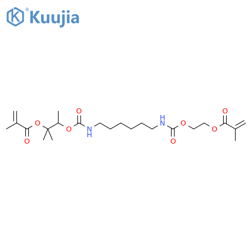11,14-Dioxa-2,9-diazaheptadec-16-enoicacid, 16,?,?,?-tetramethyl-10,15-dioxo-,2-[(2-methyl-1-oxo-2-propen-1-yl)oxy]ethyl ester structure