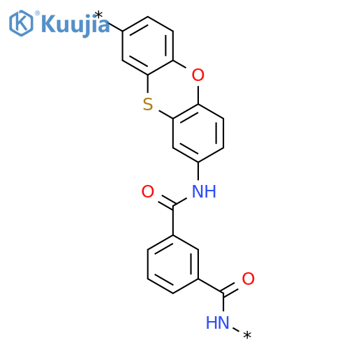 POLY(2,8-PHENOXATHIINDIYLIMINOCARBONYL-1,3-PHENYLENECARBONYLIMINO) structure