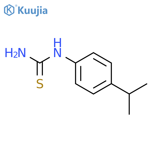 1-(4-Isopropylphenyl)-2-thiourea structure