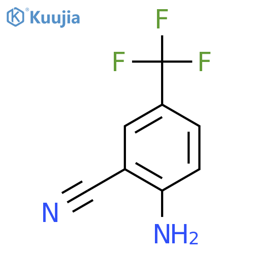 3-Cyano-4-aminobenzotrifluoride structure