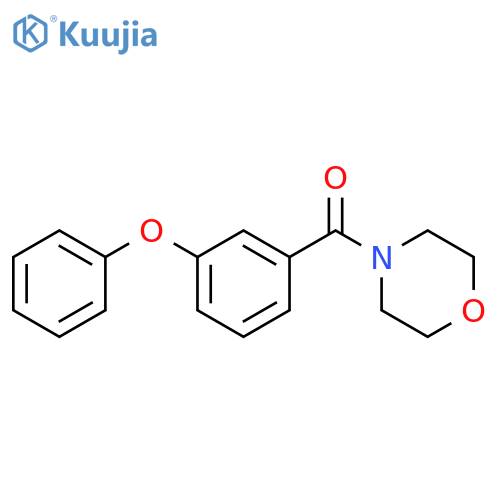 Morpholine, 4-(3-phenoxybenzoyl)- structure