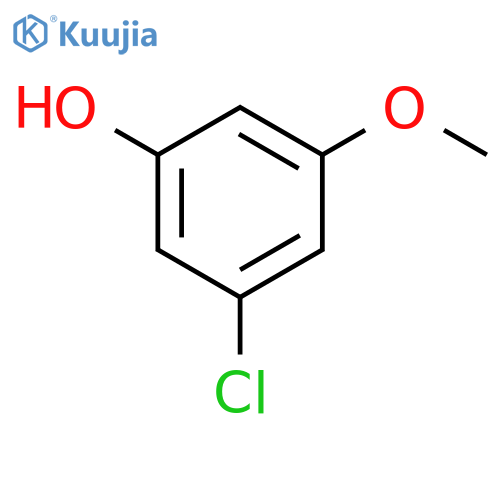 3-Chloro-5-methoxyphenol structure