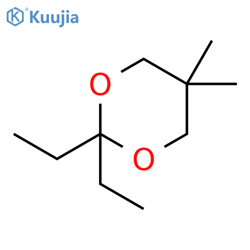 1,3-DIOXANE, 2,2-DIETHYL-5,5-DIMETHYL- structure