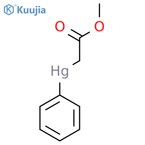 MERCURY, (2-METHOXY-2-OXOETHYL)PHENYL- structure