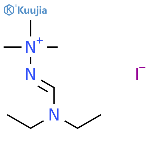 Hydrazinium, 2-[(diethylamino)methylene]-1,1,1-trimethyl-, iodide structure