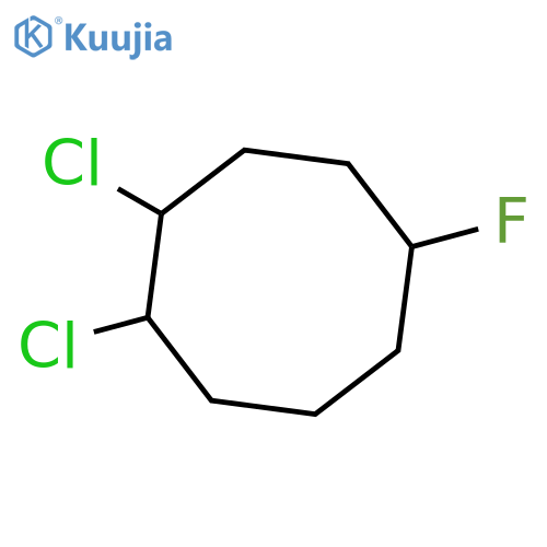 CYCLOOCTANE, 1,2-DICHLORO-5-FLUORO- structure