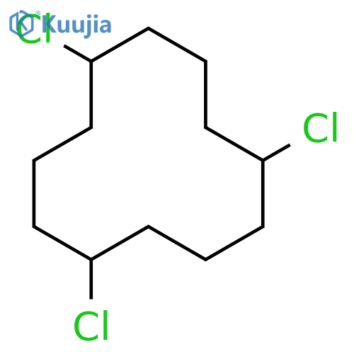 Cyclododecane, 1,5,9-trichloro- structure