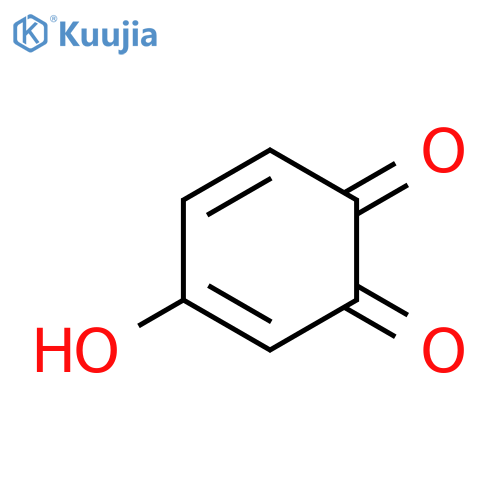 3,5-Cyclohexadiene-1,2-dione, 4-hydroxy- structure