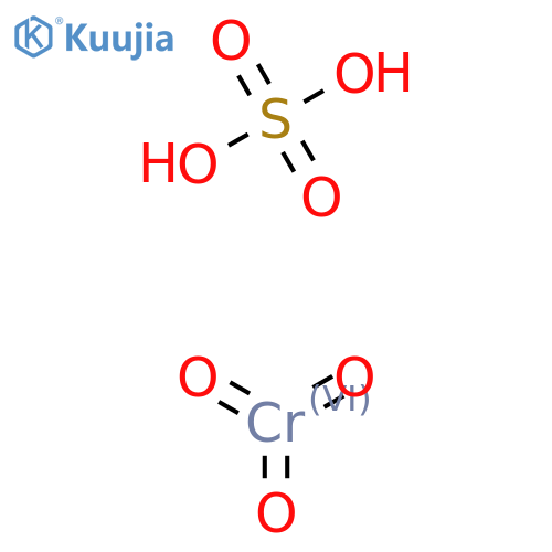 Trioxochromium sulfuric acid structure