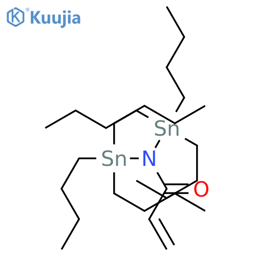 2-PROPENAMIDE, N,N-BIS(TRIBUTYLSTANNYL)- structure