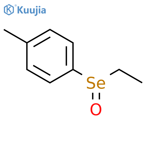 Benzene, 1-(ethylseleninyl)-4-methyl- structure