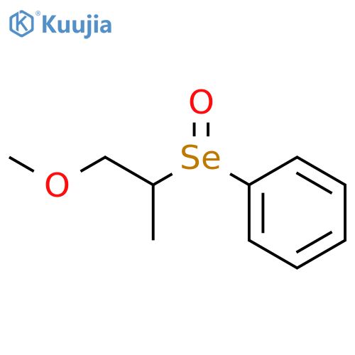 BENZENE, [(2-METHOXY-1-METHYLETHYL)SELENINYL]- structure
