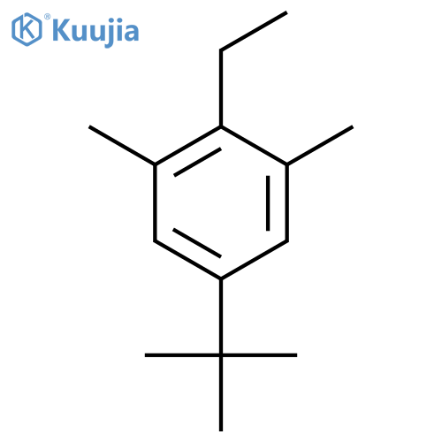 BENZENE, 5-(1,1-DIMETHYLETHYL)-2-ETHYL-1,3-DIMETHYL- structure
