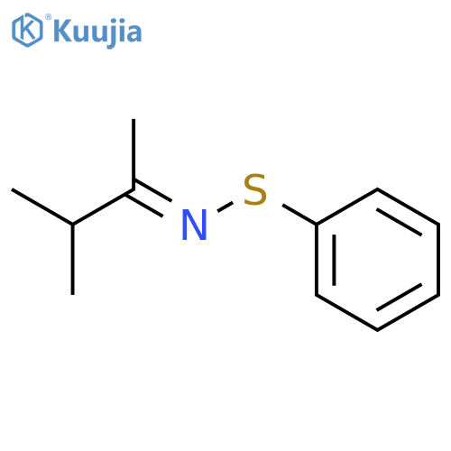 BENZENESULFENAMIDE, N-(1,2-DIMETHYLPROPYLIDENE)- structure