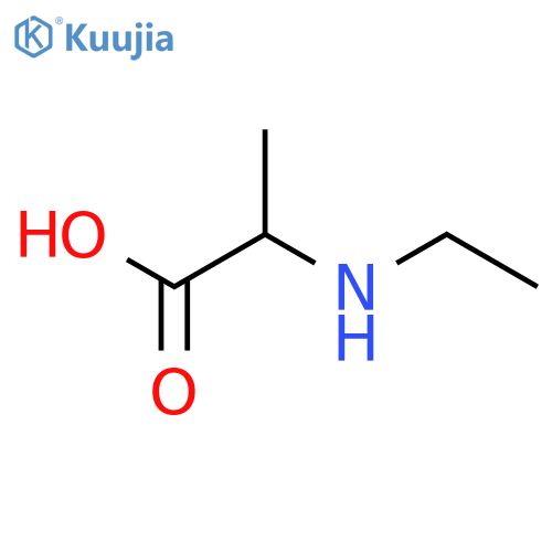 (2S)-2-(ethylamino)propanoic acid structure