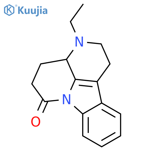 6H-Indolo[3,2,1-de][1,5]naphthyridin-6-one,3-ethyl-1,2,3,3a,4,5-hexahydro- structure