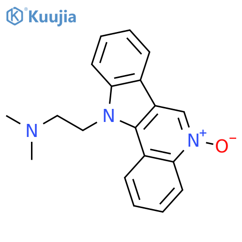 11H-INDOLO[3,2-C]QUINOLINE-11-ETHANAMINE, N,N-DIMETHYL-, 5-OXIDE structure