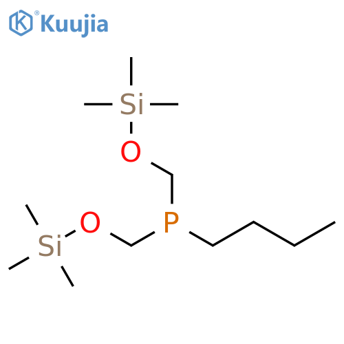 3,7-Dioxa-5-phospha-2,8-disilanonane, 5-butyl-2,2,8,8-tetramethyl- structure