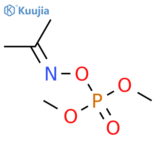 2-Propanone, O-(dimethoxyphosphinyl)oxime structure