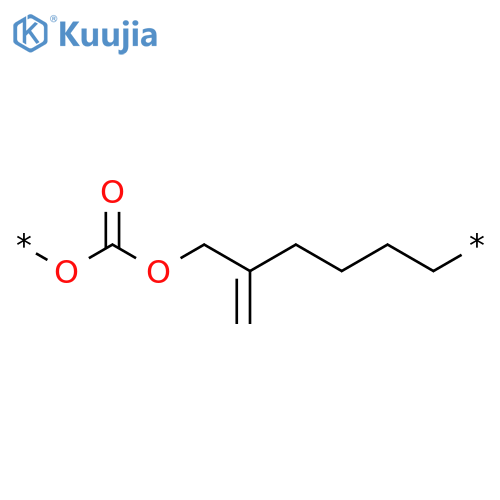Poly[oxycarbonyloxy(2-methylene-1,6-hexanediyl)] structure