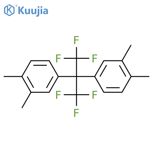 2,2-Bis(3,4-dimethylphenyl)hexafluoropropane structure