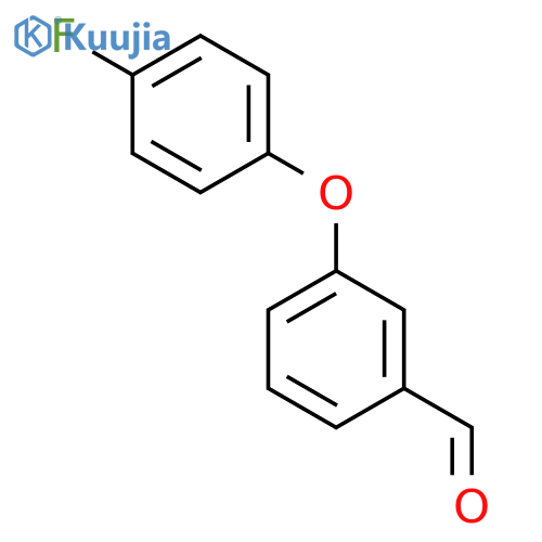 3-(4-Fluorophenoxy)benzaldehyde structure