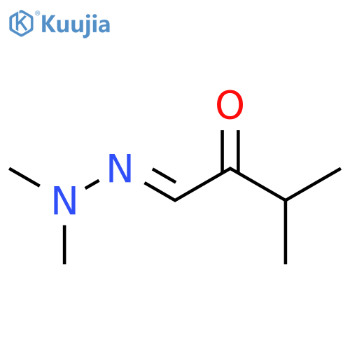 Butanal, 3-methyl-2-oxo-, 1-(dimethylhydrazone) structure