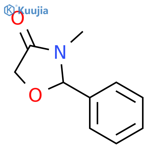 4-OXAZOLIDINONE, 3-METHYL-2-PHENYL- structure