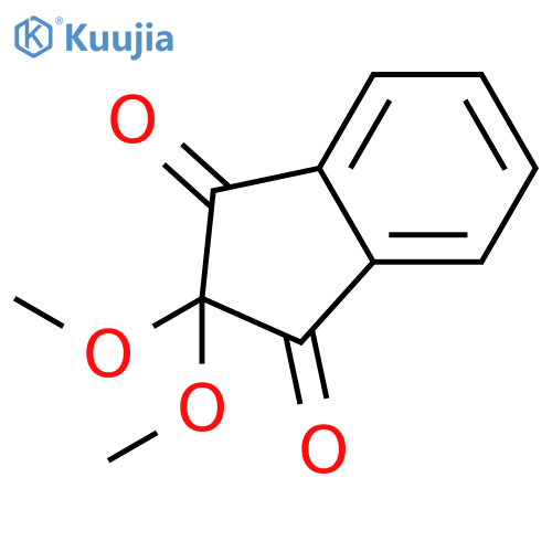 1H-Indene-1,3(2H)-dione, 2,2-dimethoxy- structure