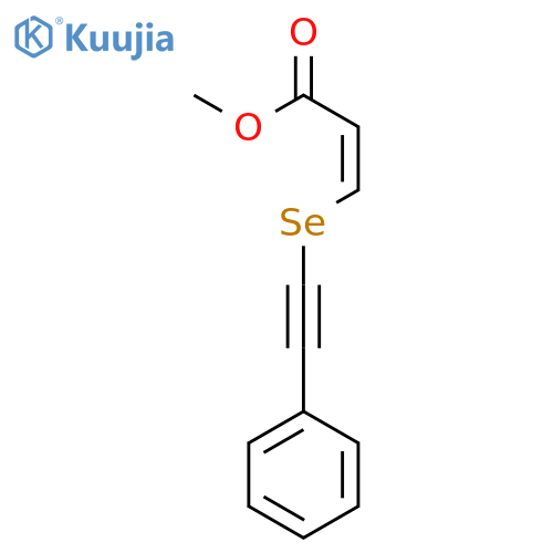 2-PROPENOIC ACID, 3-[(PHENYLETHYNYL)SELENO]-, METHYL ESTER, (Z)- structure