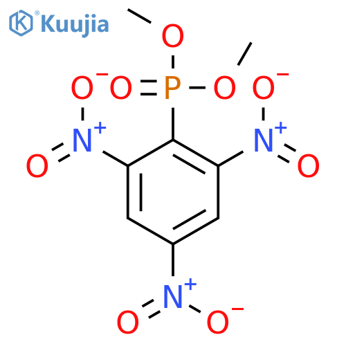 Dimethyl (2,4,6-trinitrophenyl)phosphonate structure