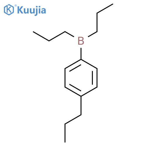BORANE, DIPROPYL(4-PROPYLPHENYL)- structure